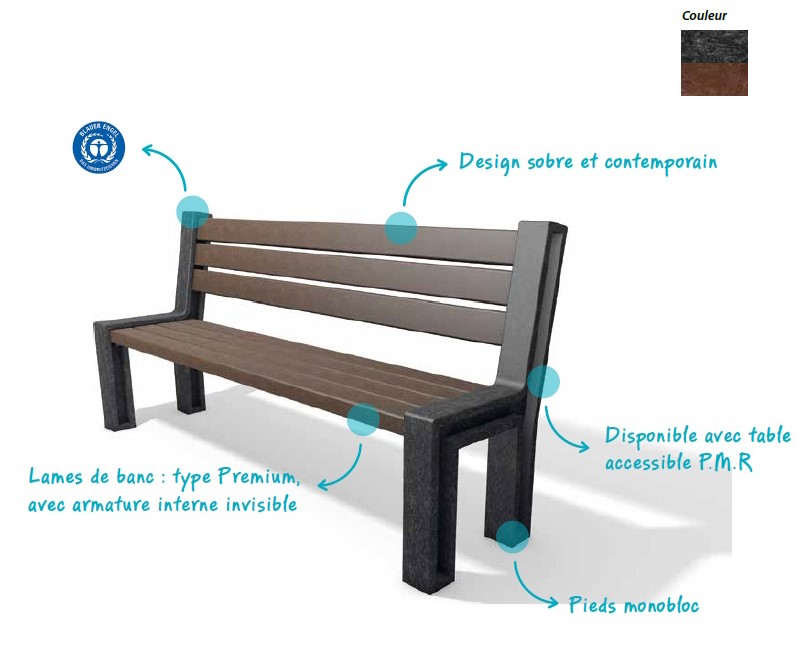 Banc Mélisse 4